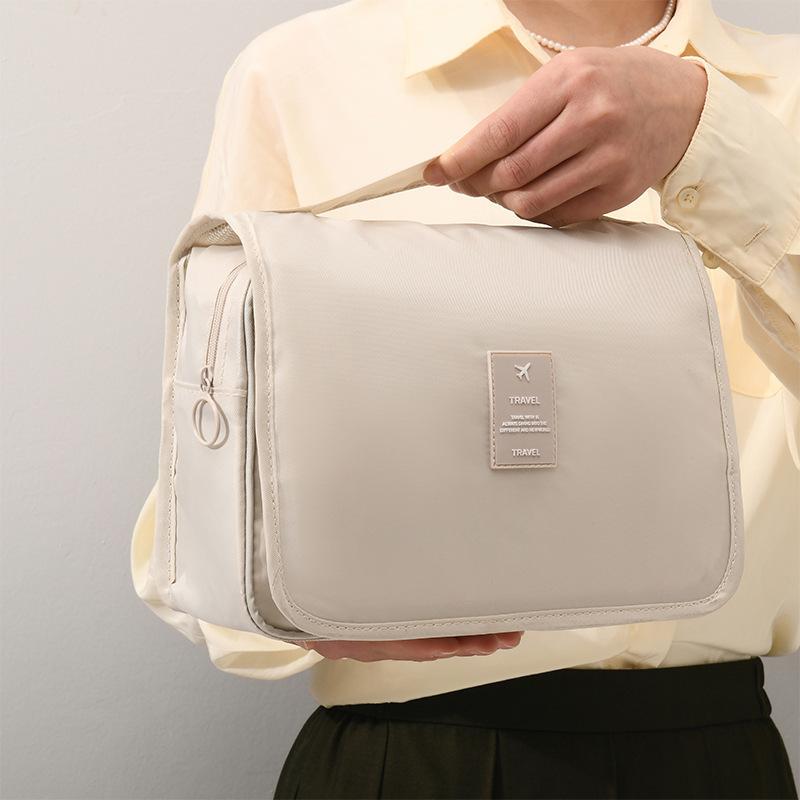 Travel-Friendly Waterproof Makeup & Toiletries Organizer Pouch