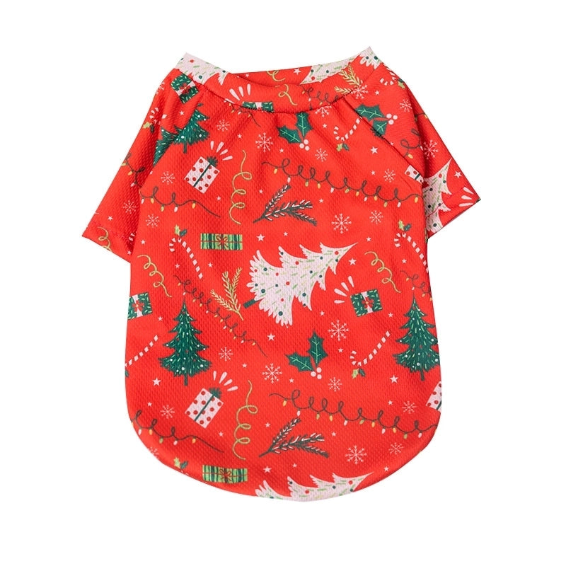 Casual Polyester Christmas Animal Snowman Pet Accessories 1 Piece