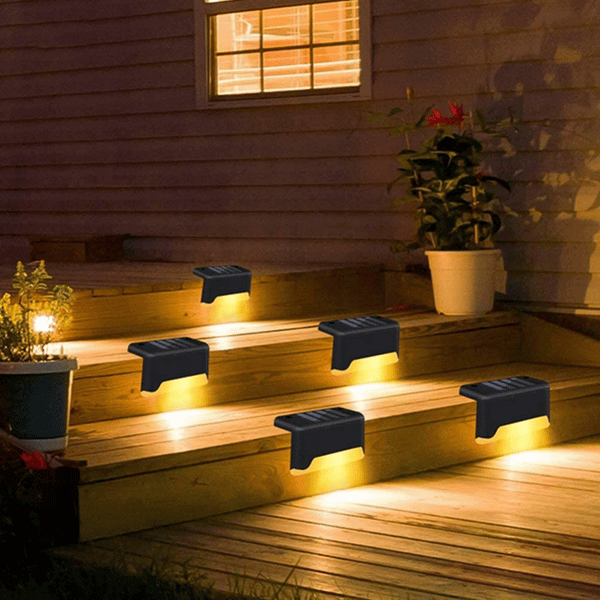 🔥🔥LED Solar Lamp Path Staircase Outdoor Waterproof Wall Light🔥🔥