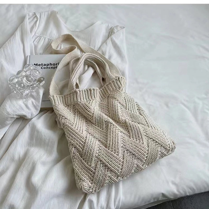 New Knitted Bag Special Bag Vintage Women's Bag Crossbody Bag Woven Bag Handbag Tote Bag Trendy