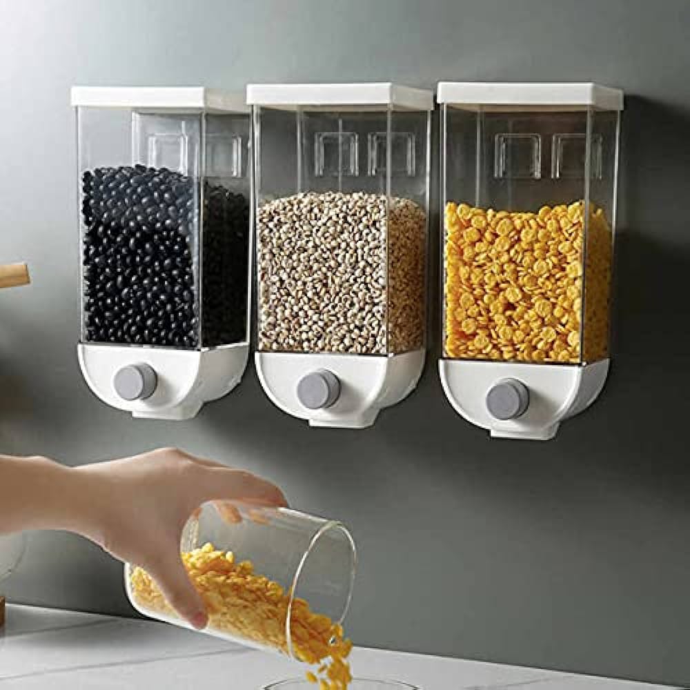 Imported Kitchen Food Storage Container Can Hold all Kinds Of Food. Like Candy. Grains. Rice and Best For Dry Goods. Beans. Oatmeal and Cereal