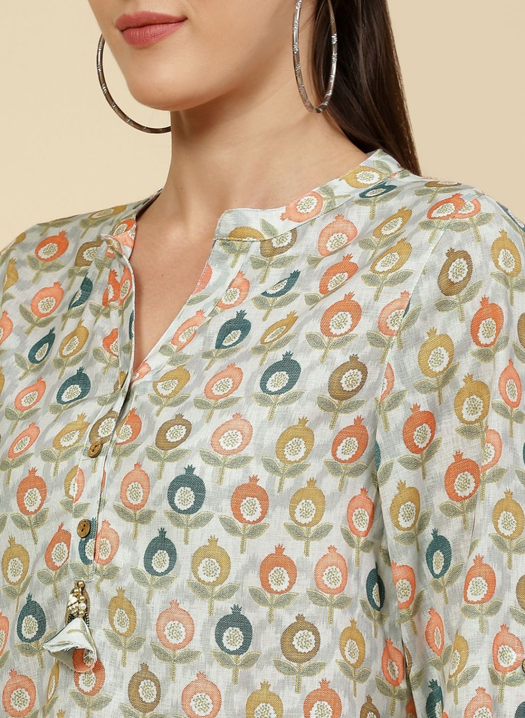 Women Multicolor Printed Top