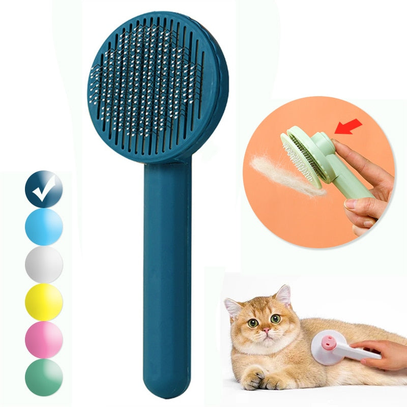 Self-Cleaning Pet Brush