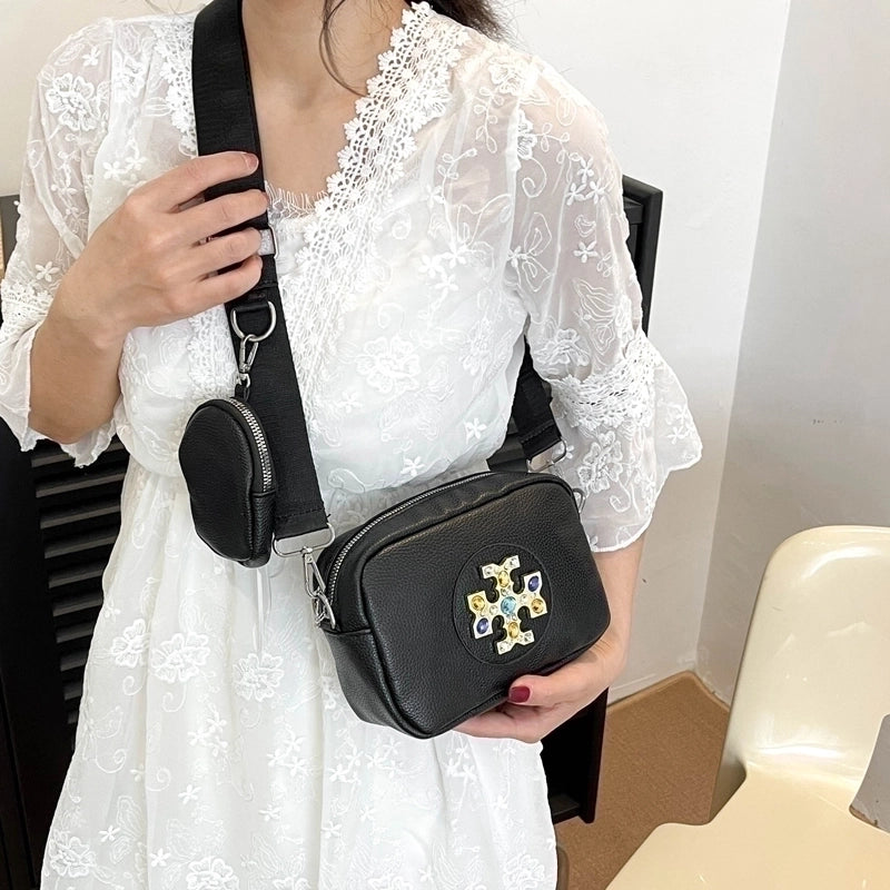 Women's All Seasons Pu Leather Basic Sports Shoulder Bag