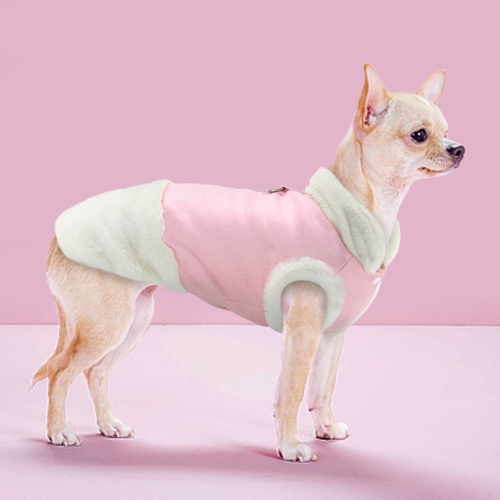 Warm Furry Puppy Coat