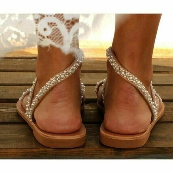 Sandalias planas de verano para mujer ✨VENTA DE VERANO✨