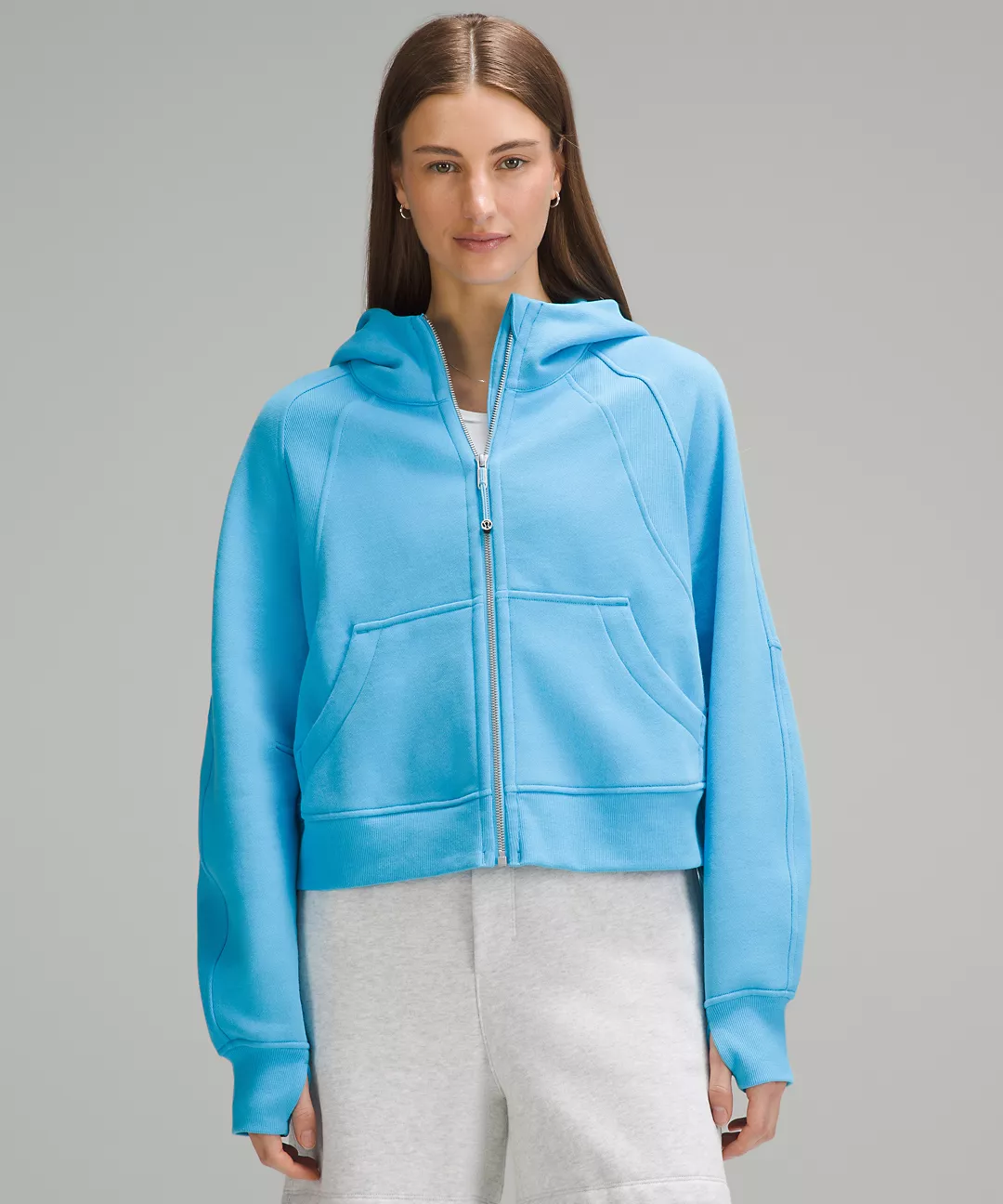 Scuba Oversized Full-Zip Hoodie