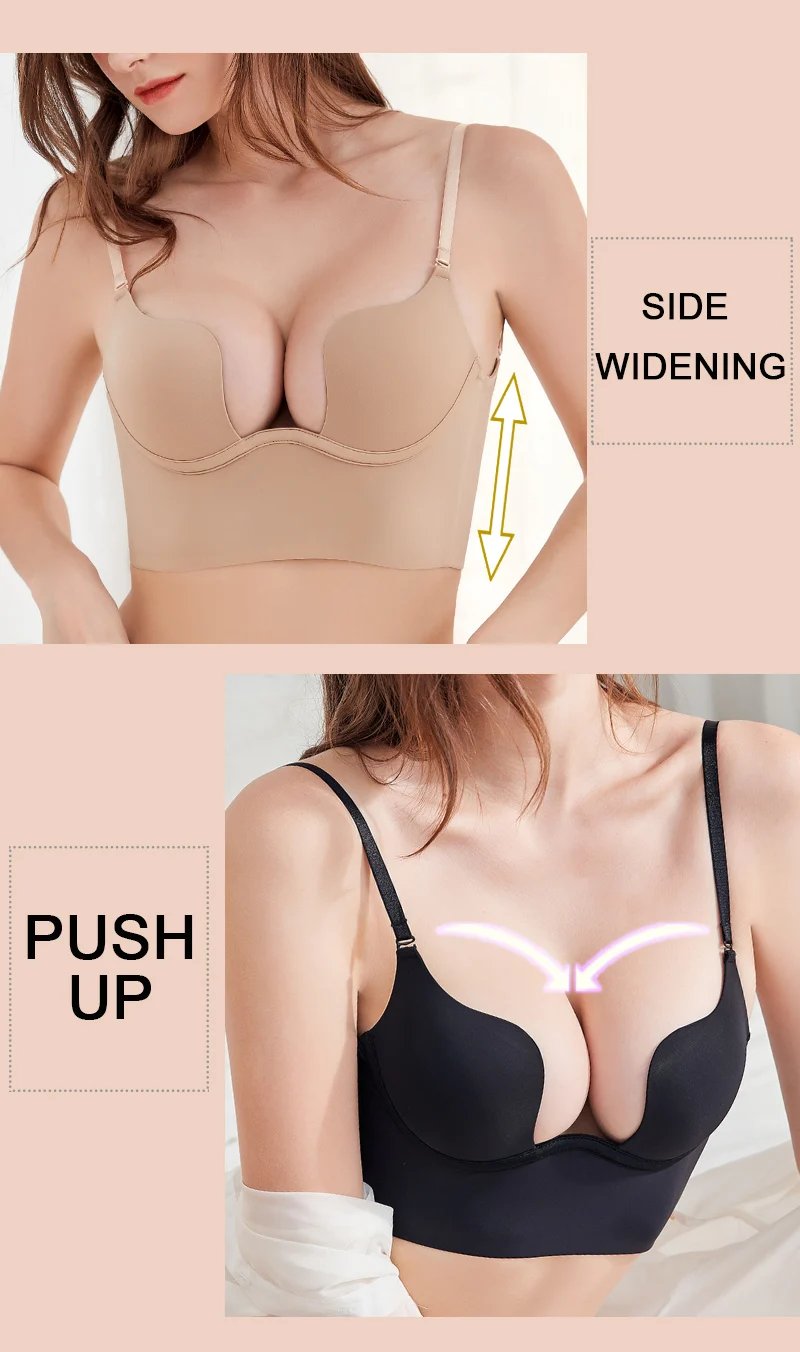 HOT SALE 49% OFF🔥 2024 New Arrival Backless Strapless Adhesive Invisible Bra