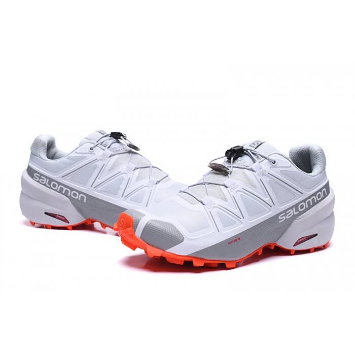 wxl-ZAPATILLAS DE TRAIL RUNNING EN BLANCO GRIS SALOMON SPEEDCROSS 5 GTX