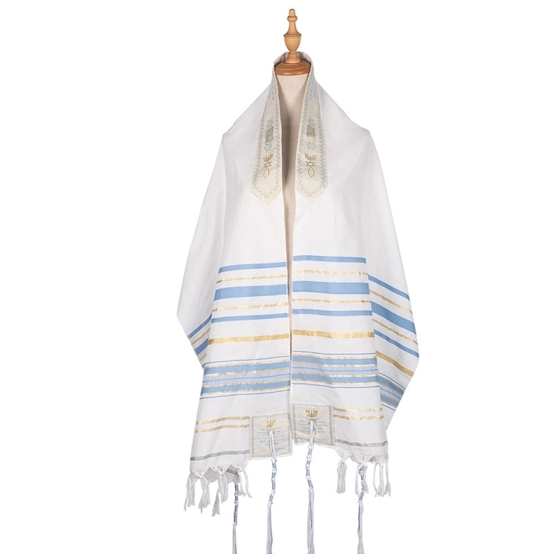 Unisex Formal Minimalist Stripe Polyester Shawls