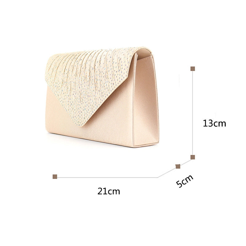 Clutch Women's Fashionable Elegant Dress Evening Bag Underarm Bag Shoulder Crossbody Handbag
