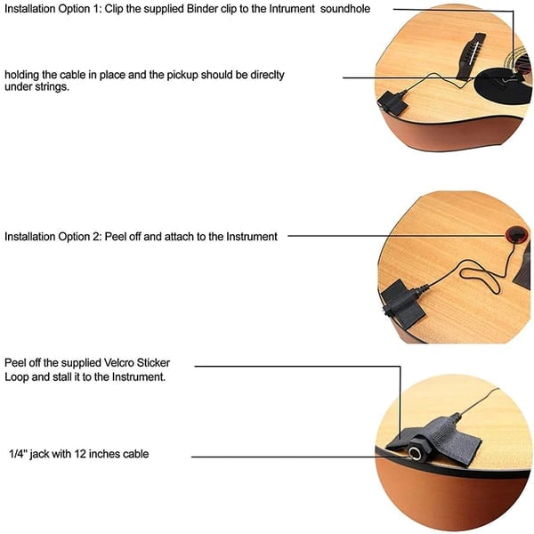 AD-20 Transducer Acoustic Pickup