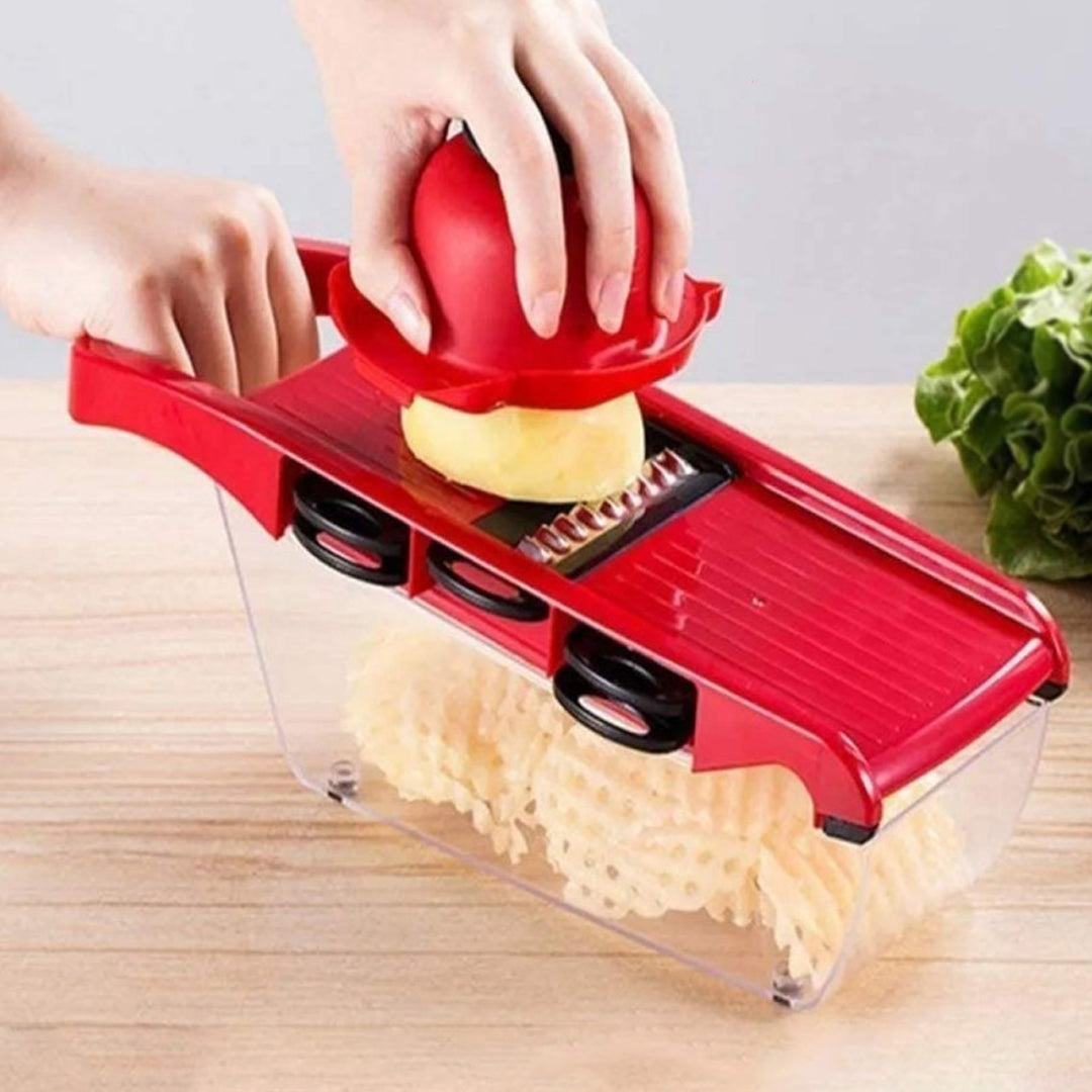 6 In 1 Mandoline Slicer Vegetable Cutter