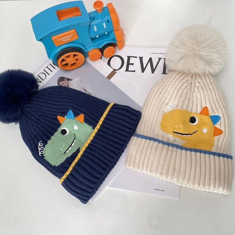 Children Unisex Cute Animal Wool Cap