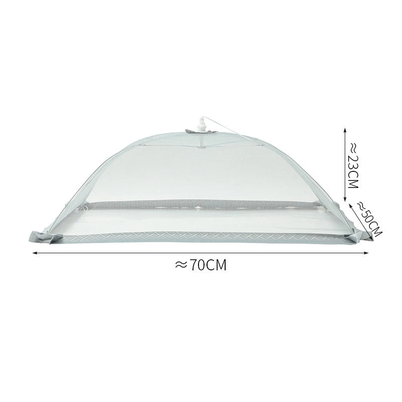 Minimalist Solid Color Polyester Food Cover