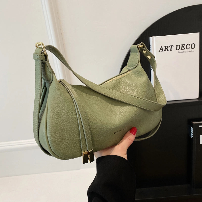 Women's All Seasons Pu Leather Classic Style Shoulder Bag