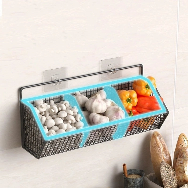 Minimalist Solid Color Iron Storage Box