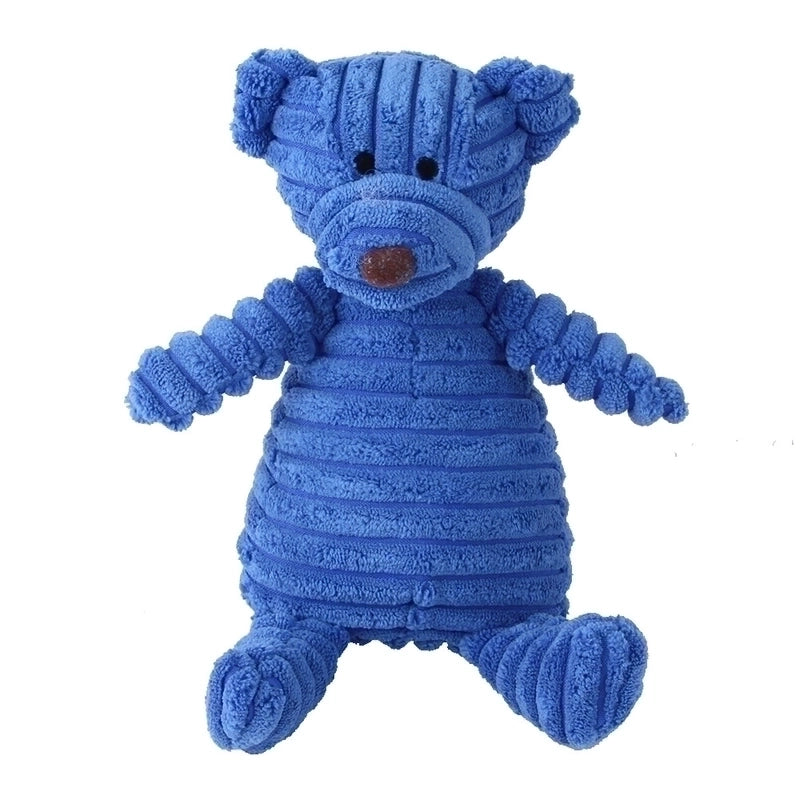 Cute Dog Teething Corduroy Sounding Plush Toy