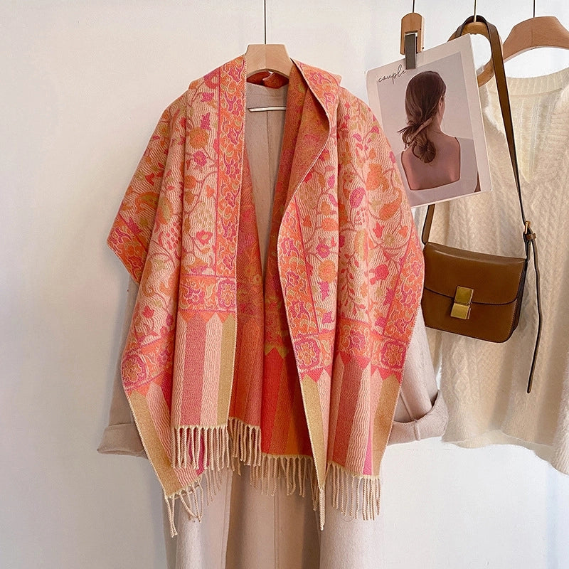 Women's Elegant Sweet Geometric Rayon Scarf