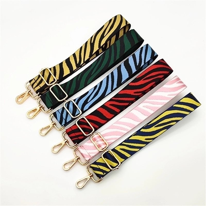 All Seasons Polyester Stripe Sling Strap Bag Accessories