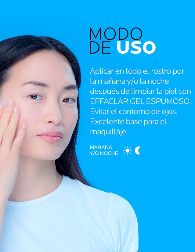 Crema facial Hydratant Sebo-Controlling Moisturizer Effaclar La Roche Posay recomendada para hidratar