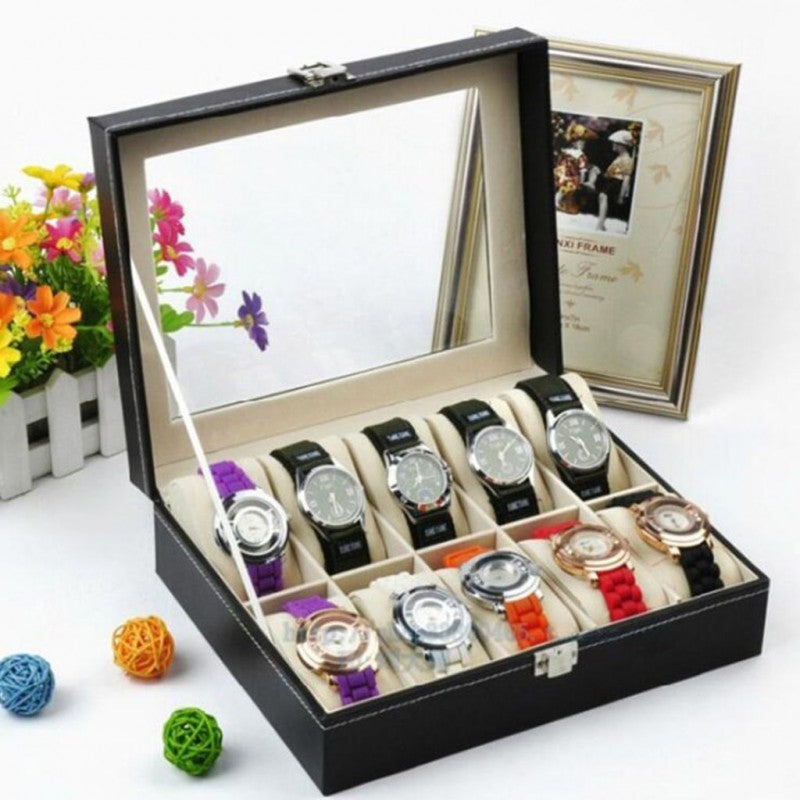 10-Slot Watch Box