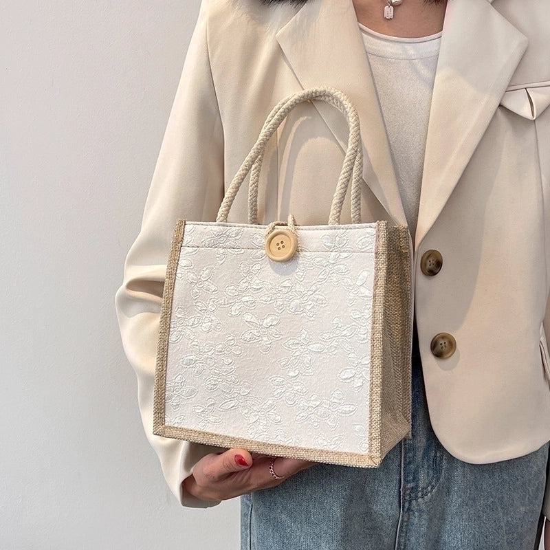 Women's Small All Seasons Canvas Vintage Style Square Bag
