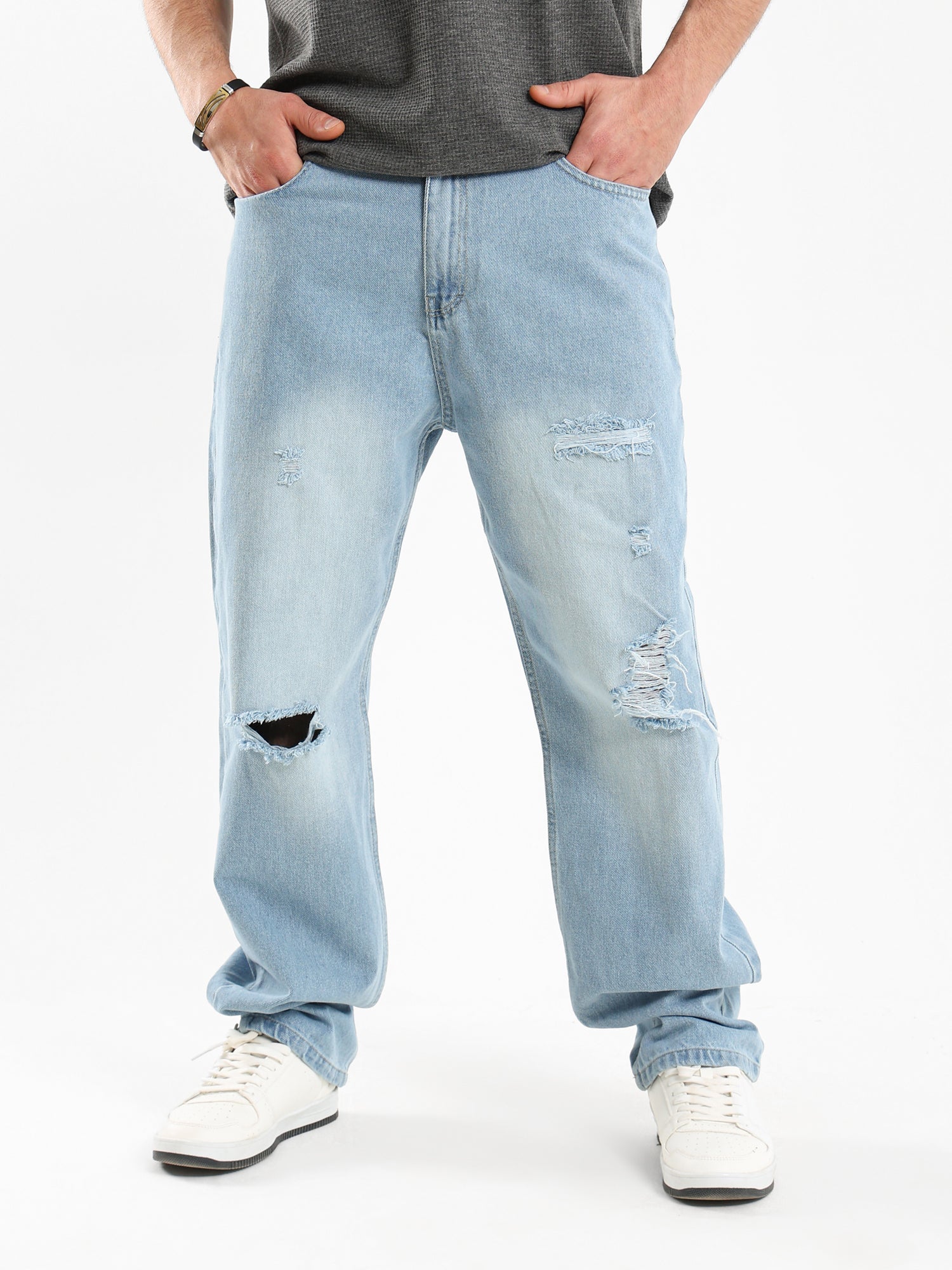 Ripped Denim Jeans