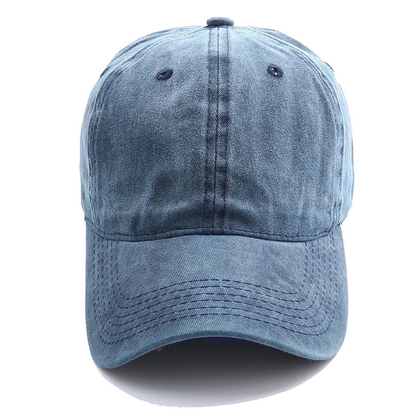 Unisex Basic Solid Color Curved Eaves Baseball Cap
