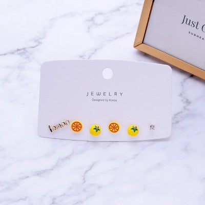 Floral Earring Set