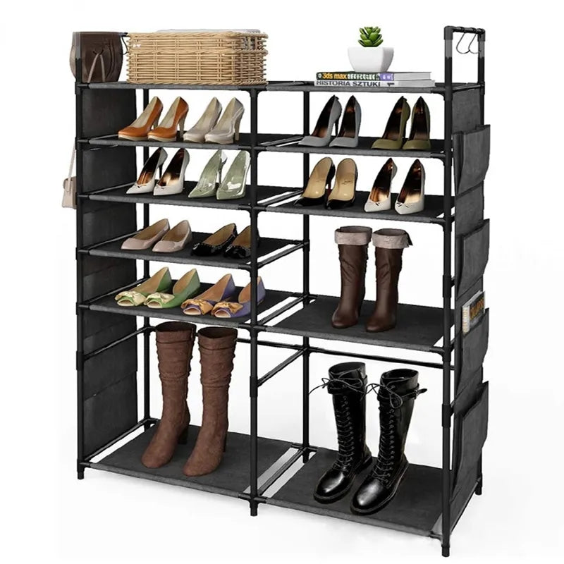 7X LAYERS 22X PAIRS SHOE RACK