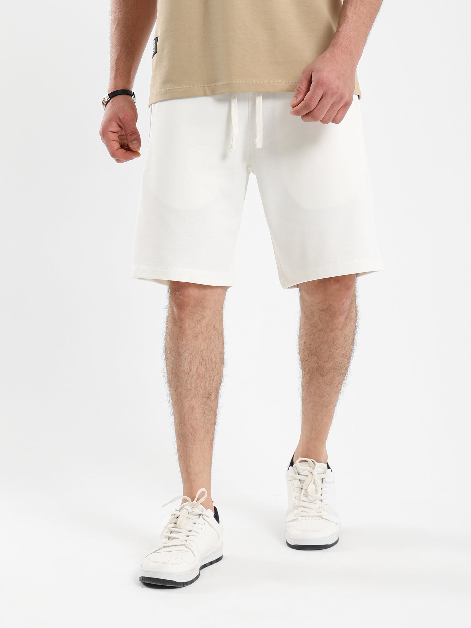 Basic Melton Shorts Regular Fit