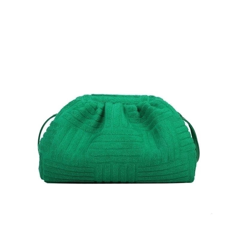 Women's Small All Seasons Plush Basic Cloud Shape Bag