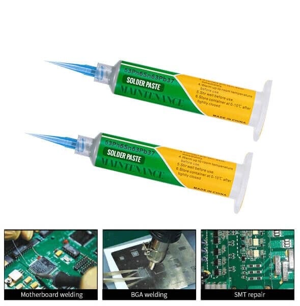 🔥HOT SALE🔥35g BGA Syringe Tin Solder Paste Leaded Sn63pb37 Melting Point 183 ℃