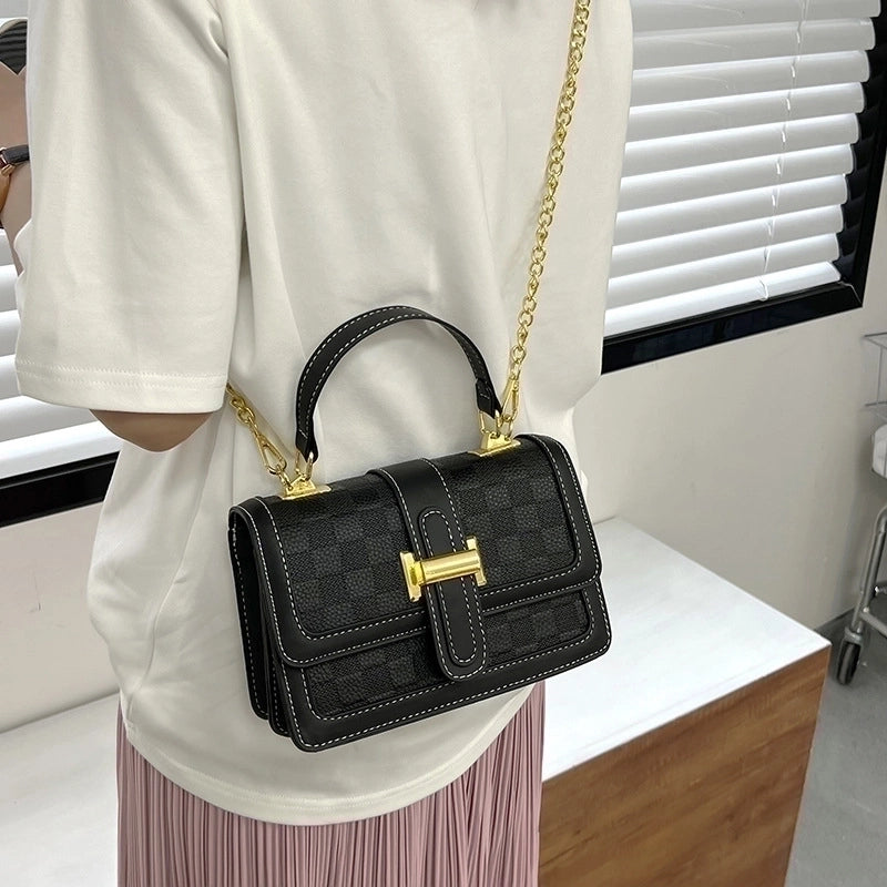 Women's Small Autumn Pu Leather Vintage Style Handbag