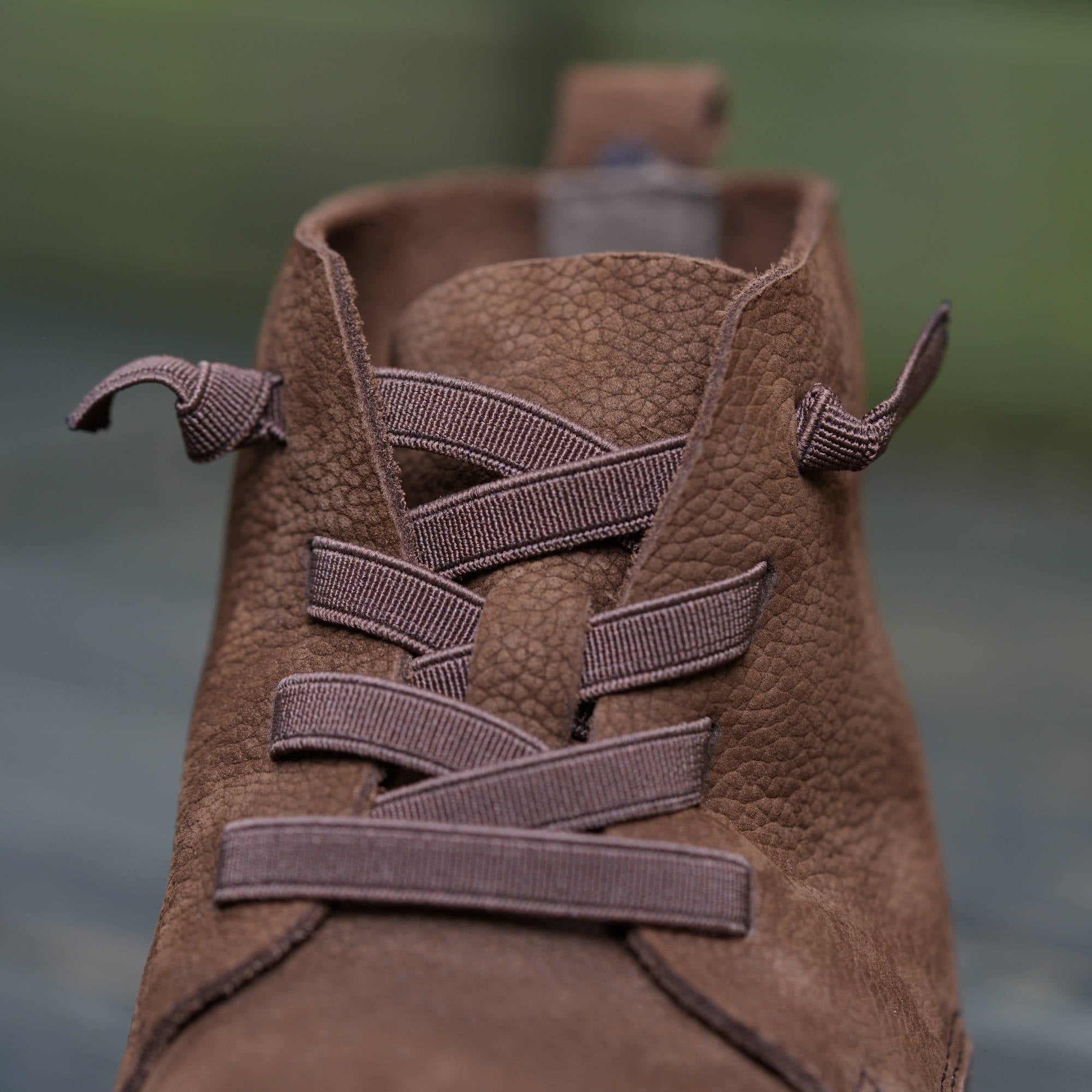 Zero Drop Barefoot Soft Leather Ankle Boots For Women Round Toe Short Boots In Coffee/Grey