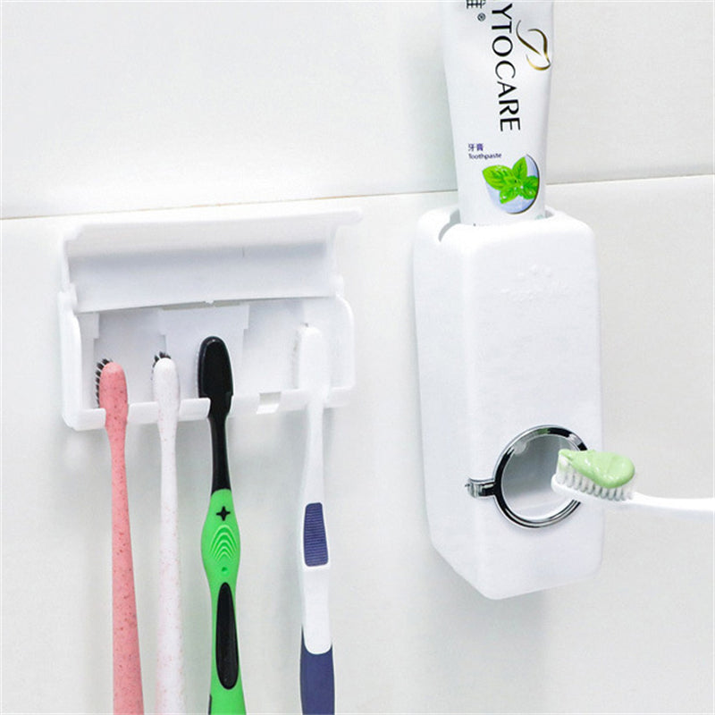 Automatic Toothpaste Dispenser Space Saving