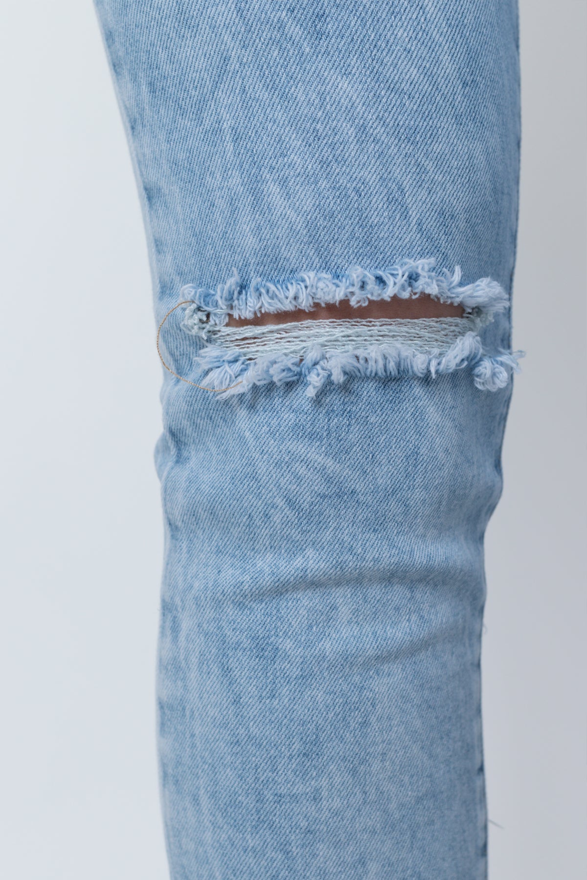 Elke stretch jeans met split