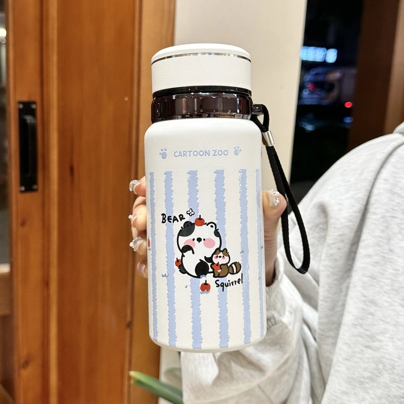 Casual Cute Multicolor 201 Stainless Steel 316 Stainless Steel Water Bottles 1 Piece