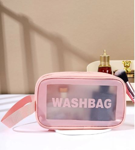 Travel Waterproof Cosmetic Bag - Beauty Case Make-Up Organizer Storage Bath Toiletry Bag