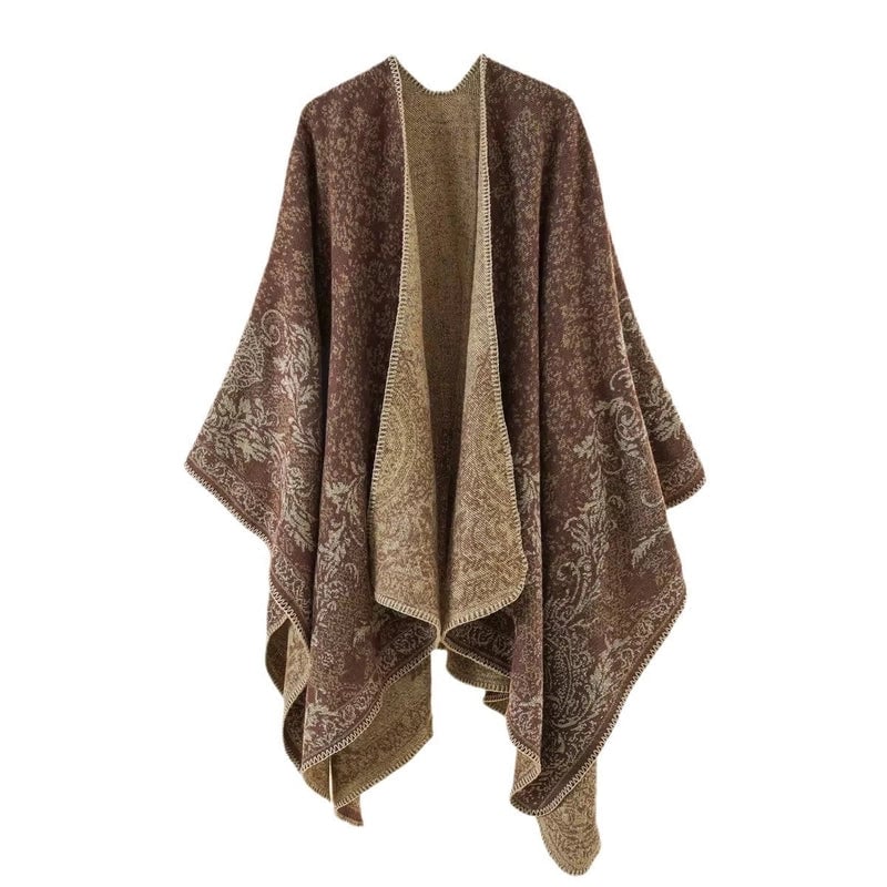 Unisex Ethnic Style Geometric Imitation Cashmere Shawl