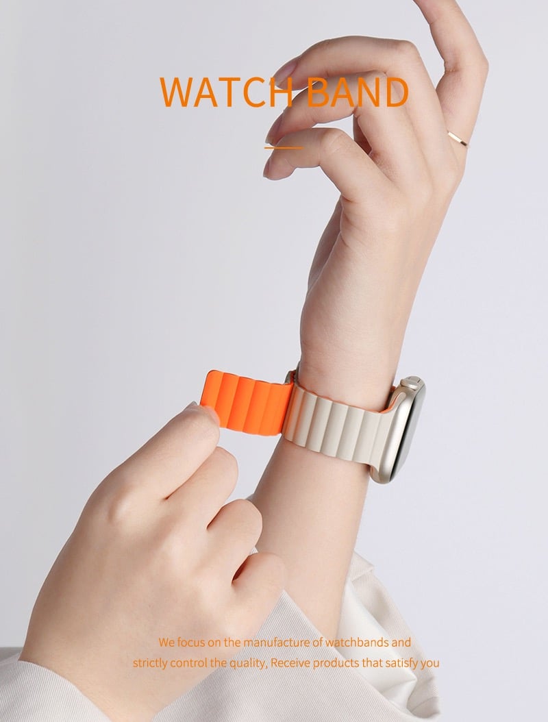 🔥Applicable to Apple iwatch Two-Sided Magnetic Watch band-💥Buy 2 Free delivery ✈