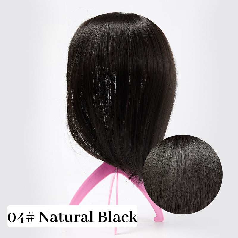 50% Christmas Discount🎅Natural Hair Toppers with Bangs for Women🛒