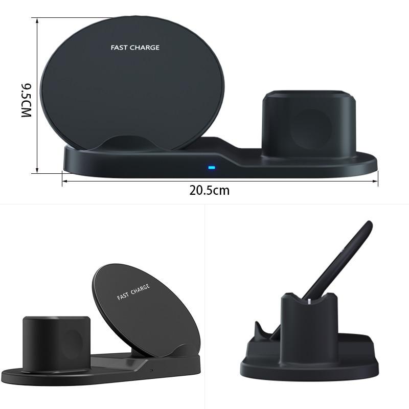 3 in 1 Fast Wireless Charger Dock