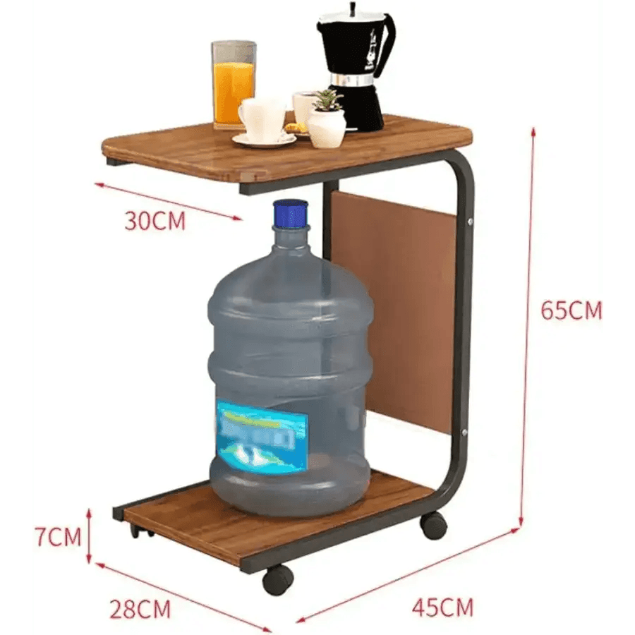 Bed Side Sofa Table Movable