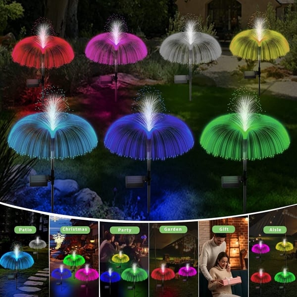 💖🌈Solar Colors Changing Jellyfish Lights LED