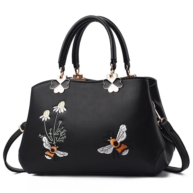 Women's Medium All Seasons Pu Leather Basic Handbag