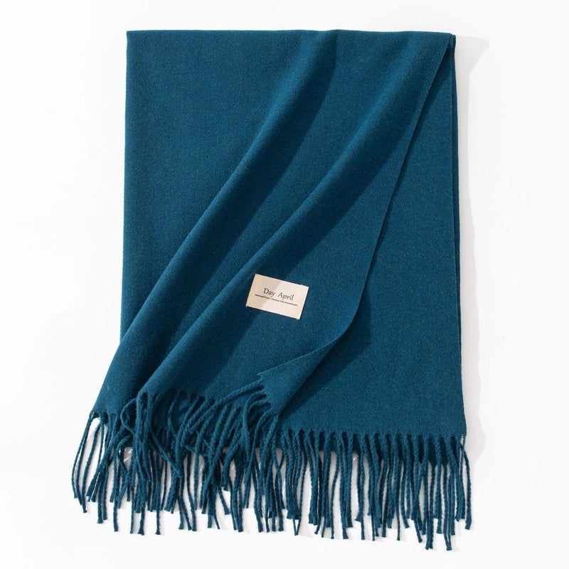 Scarf Winter Warm Windproof Shawl Women's High-end  Women's Cashmere Scarf