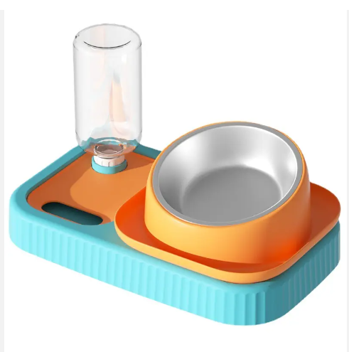 automatic cat drinking water holder dog bowl pet smart feeder dog cat food bowl pet feeder