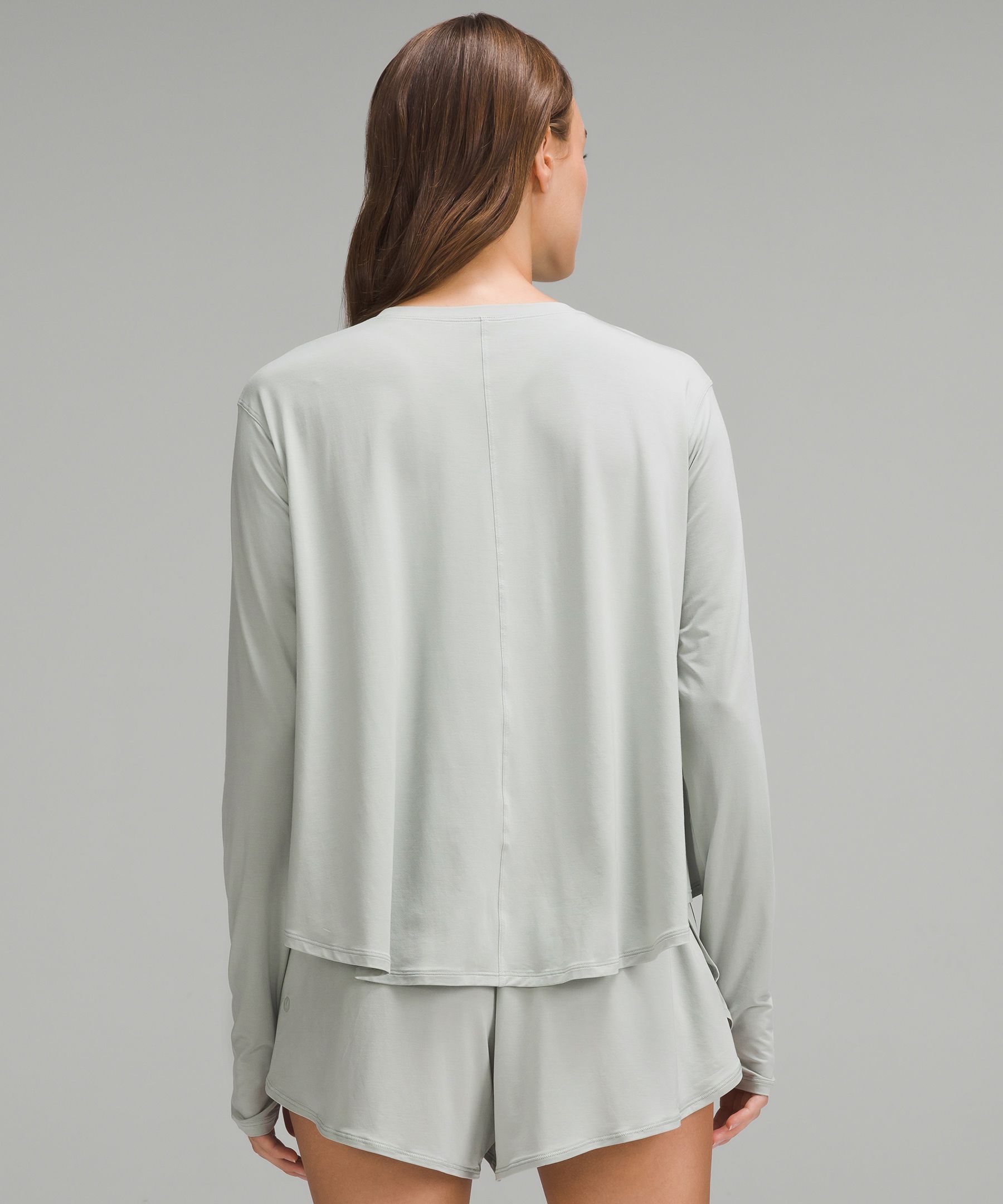 Modal Relaxed-Fit Lounge Long-Sleeve Shirt